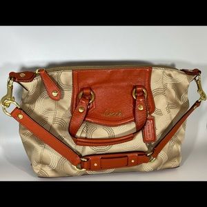 COACH ASHLEY DOTTED OP ART SATCHEL (F20027)
NEW